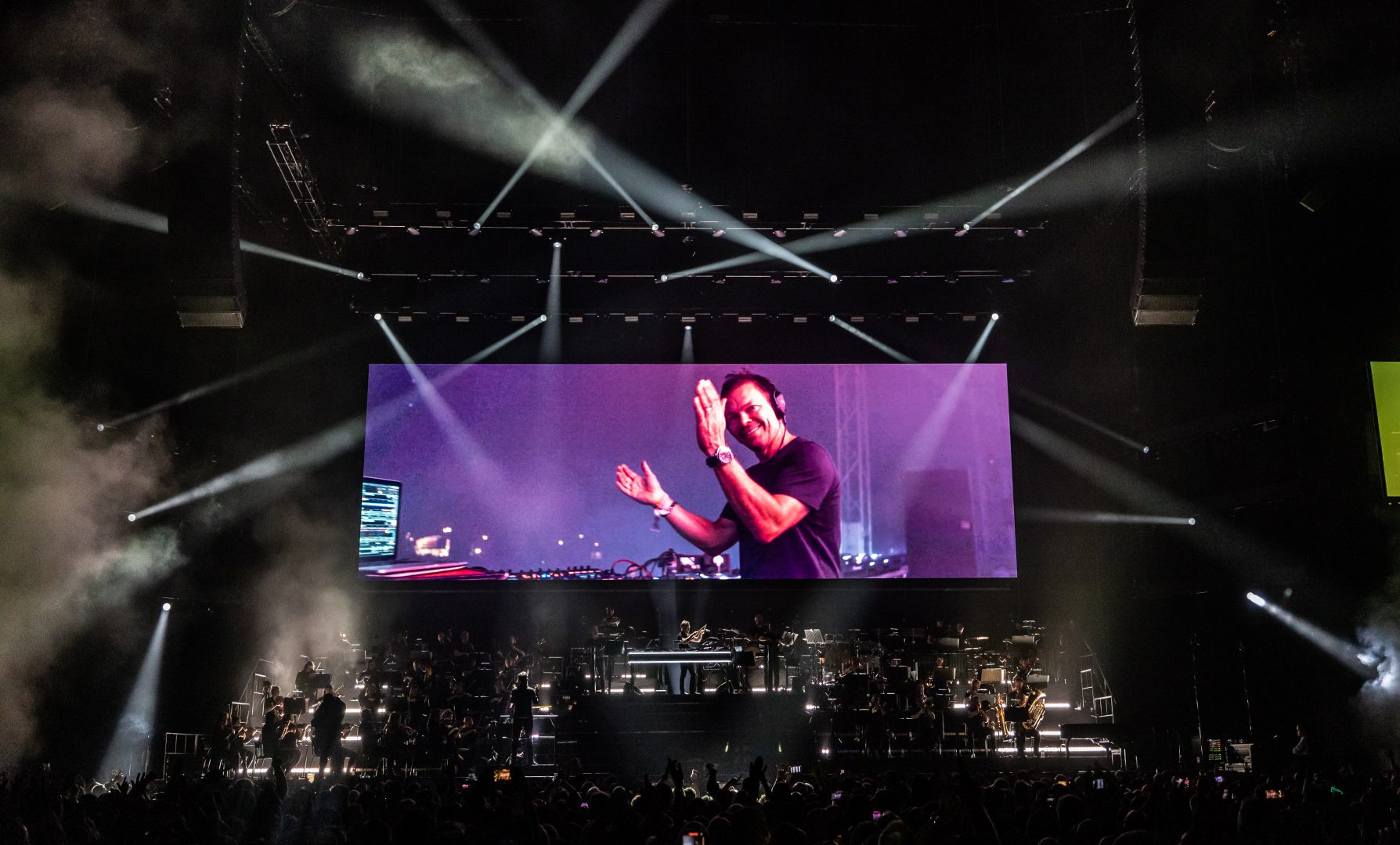 Pete Tong and the Ibiza orchestra, thanks to Dan Reid